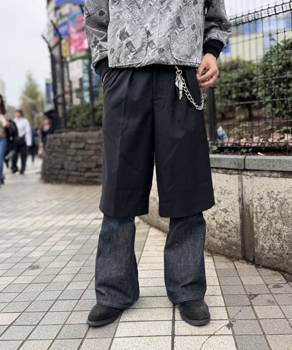 三宅 雄平さんの「BEAMS WOMEN｜Sports Blouson Newspaper Jacquard」を使ったコーディネート