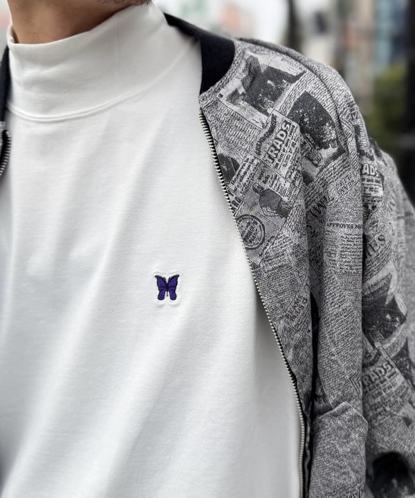 三宅 雄平さんの「BEAMS WOMEN｜Sports Blouson Newspaper Jacquard」を使ったコーディネート