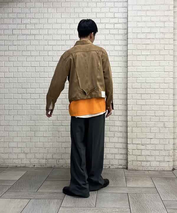 BANさんの「BEAMS WOMEN｜ワイドストレート 2プリーツ  スラックス」を使ったコーディネート