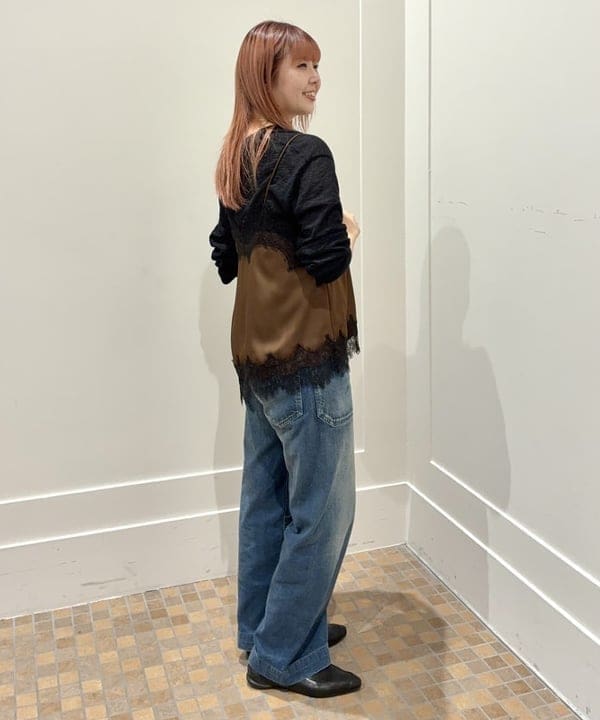 篠崎 香月さんの「BEAMS WOMEN｜オックス 比翼 ミニジレ」を使ったコーディネート