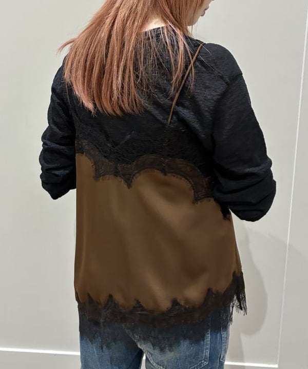 篠崎 香月さんの「BEAMS WOMEN｜オックス 比翼 ミニジレ」を使ったコーディネート