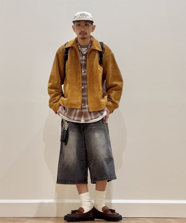 Suede Zip Blouson