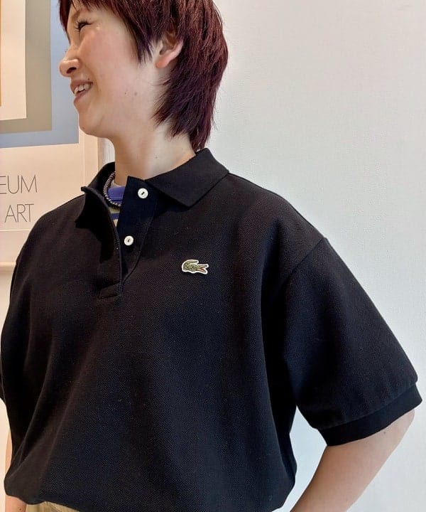 木村 梨香さんの「BEAMS WOMEN｜【別注】LACOSTE / ポロシャツ」を使ったコーディネート