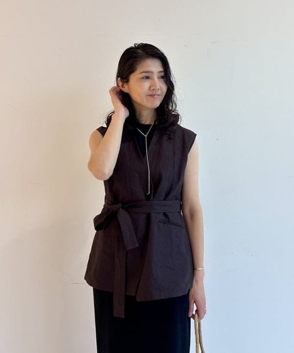 松元 晴佳さんの「BEAMS WOMEN｜ヘルシー ニット キャミソール .M」を使ったコーディネート