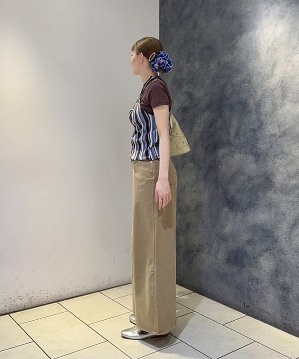 reinaさんの「BEAMS WOMEN｜【別注】PICCADILLY / リブ Tシャツ」を使ったコーディネート