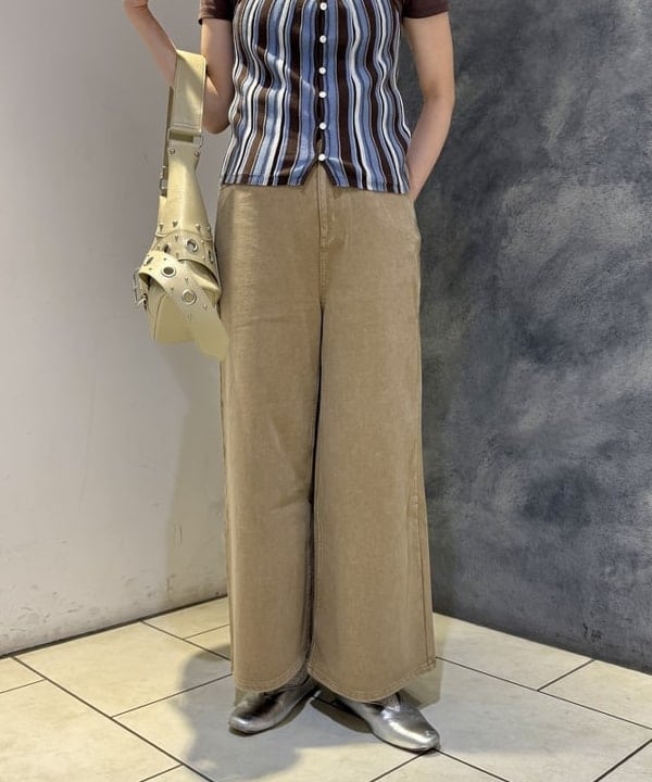 reinaさんの「BEAMS WOMEN｜【別注】PICCADILLY / リブ Tシャツ」を使ったコーディネート