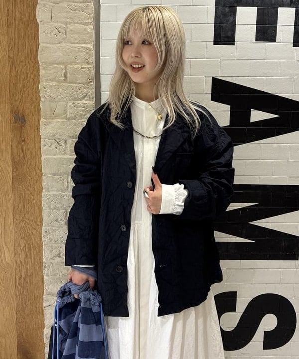 ando naoさんの「BEAMS WOMEN｜リンクル ジャケット」を使ったコーディネート