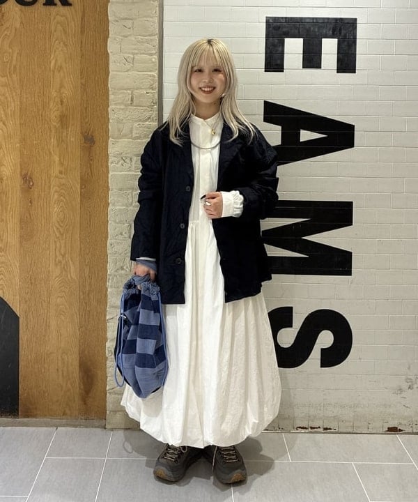 ando naoさんの「BEAMS WOMEN｜リンクル ジャケット」を使ったコーディネート
