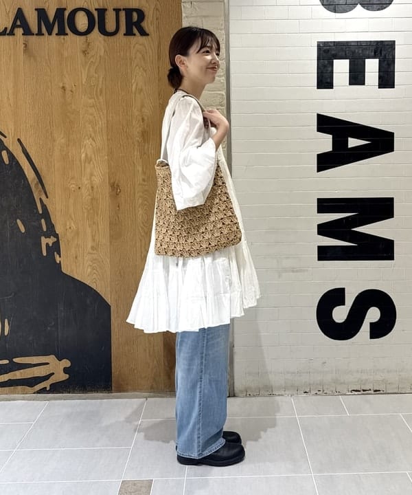 ヒライさんの「BEAMS WOMEN｜【別注】MARIHA / エンジェルのミニワンピース」を使ったコーディネート