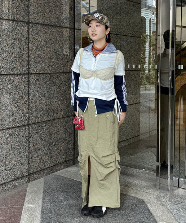 ayca!さんの「BEAMS WOMEN｜ソフト 天竺 タートルネック トップス」を使ったコーディネート