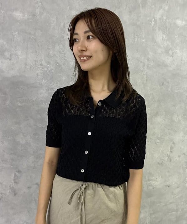 茂野 真楓さんの「BEAMS WOMEN｜コットンラミー バイアス スカート」を使ったコーディネート