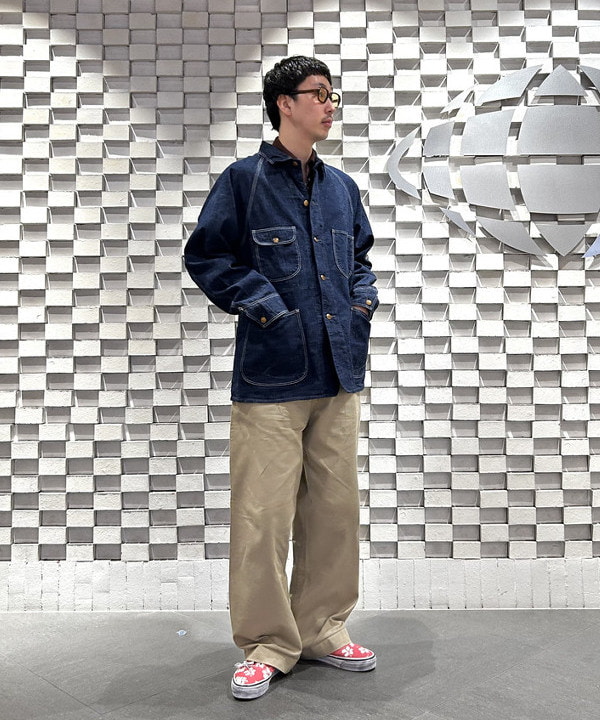 rogiさんの「BEAMS WOMEN｜orSlow / 1950 カバーオール」を使ったコーディネート