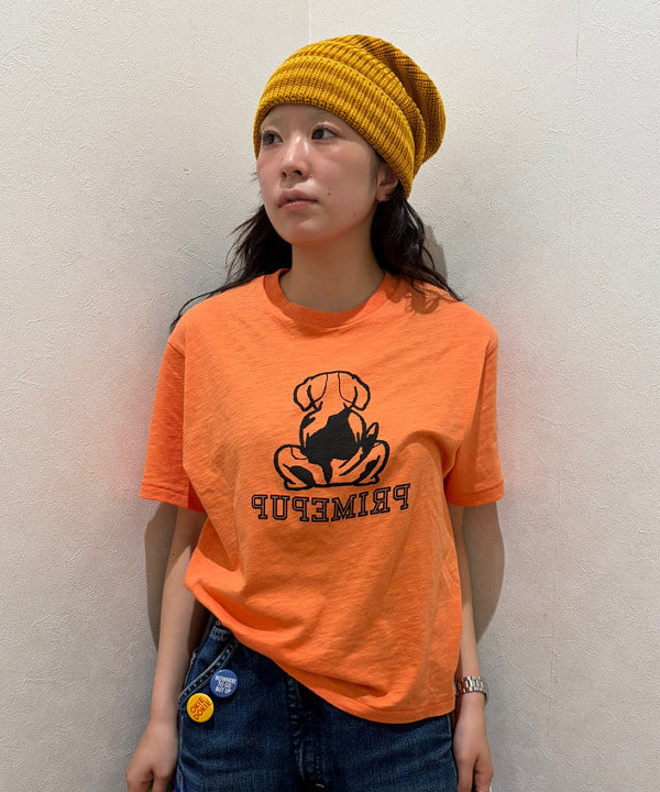 ばるたんさんの「BEAMS WOMEN｜ボーイ ドッグ Tシャツ」を使ったコーディネート