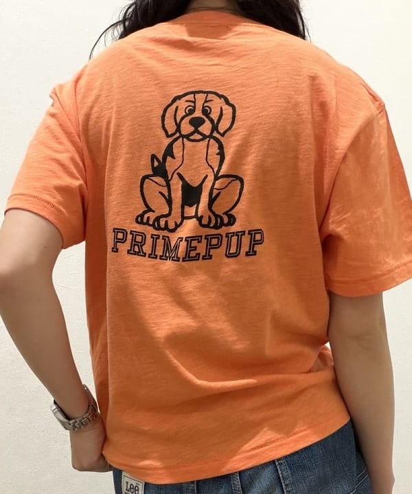 ばるたんさんの「BEAMS WOMEN｜ボーイ ドッグ Tシャツ」を使ったコーディネート