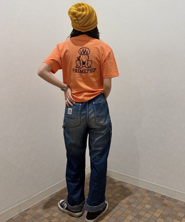 ばるたんさんの「BEAMS WOMEN｜ボーイ ドッグ Tシャツ」を使ったコーディネート