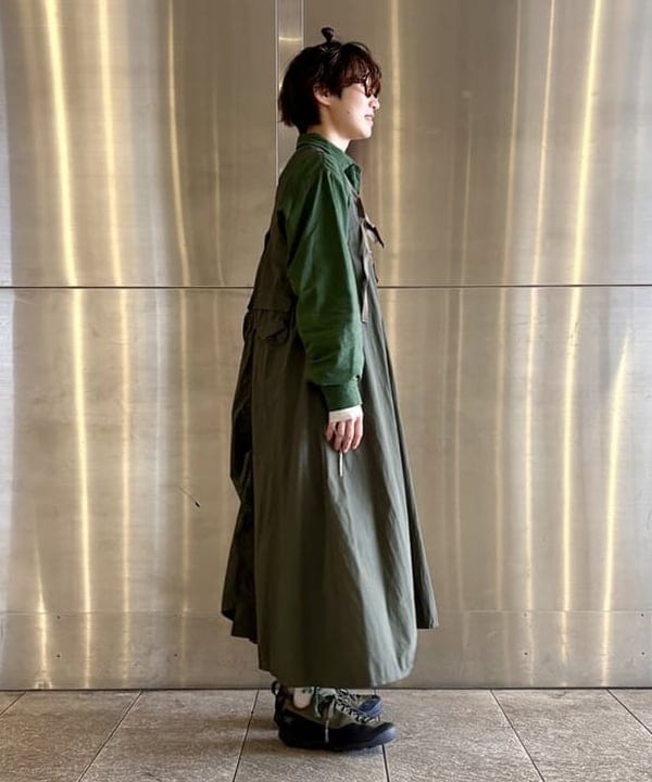 みりさんの「ナイロン タッサー C-1 ノースリーブ ワンピース」を使ったコーディネート