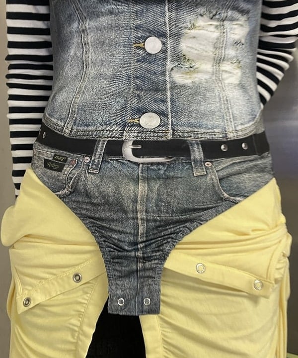 rinnaさんの「BEAMS WOMEN｜キャミソール レイヤード ギャザー Tシャツ」を使ったコーディネート