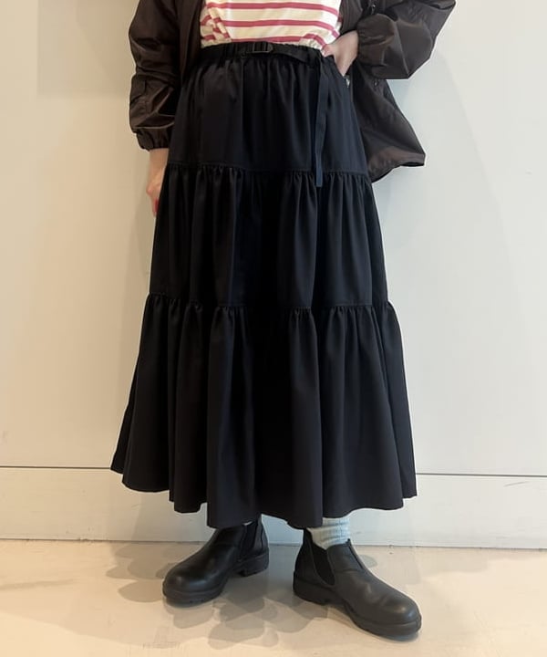 清水 彩乃さんの「BEAMS WOMEN｜TNFP_FLD_CG_26SP」を使ったコーディネート