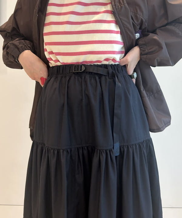 清水 彩乃さんの「BEAMS WOMEN｜TNFP_FLD_CG_26SP」を使ったコーディネート