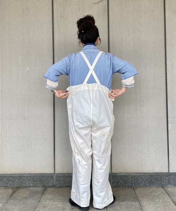 EMORIさんの「BEAMS WOMEN｜maturely / ラメ ボーダー タビ ソックス」を使ったコーディネート