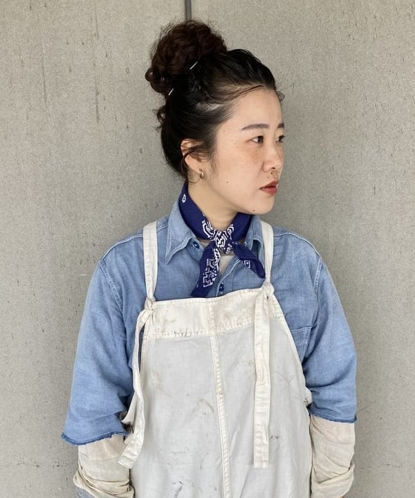 EMORIさんの「BEAMS WOMEN｜maturely / ラメ ボーダー タビ ソックス」を使ったコーディネート