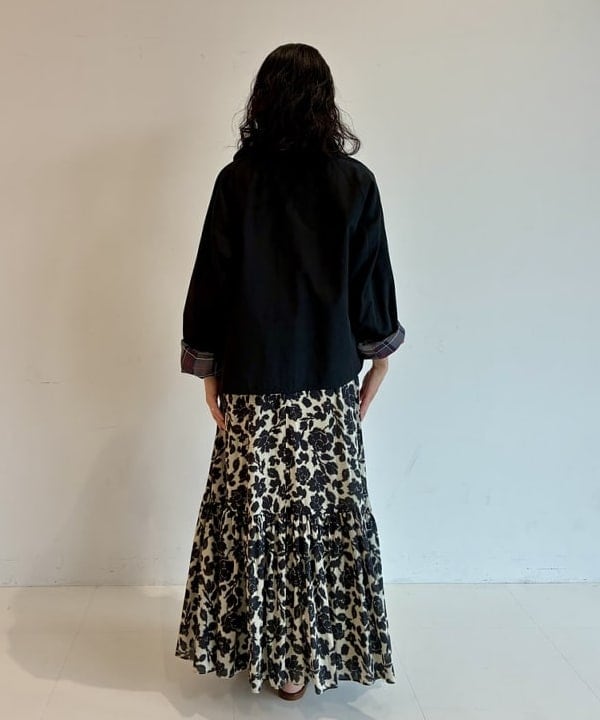 松元 晴佳さんの「BEAMS WOMEN｜【別注】Barbour / TRANSPORT ジャケット」を使ったコーディネート