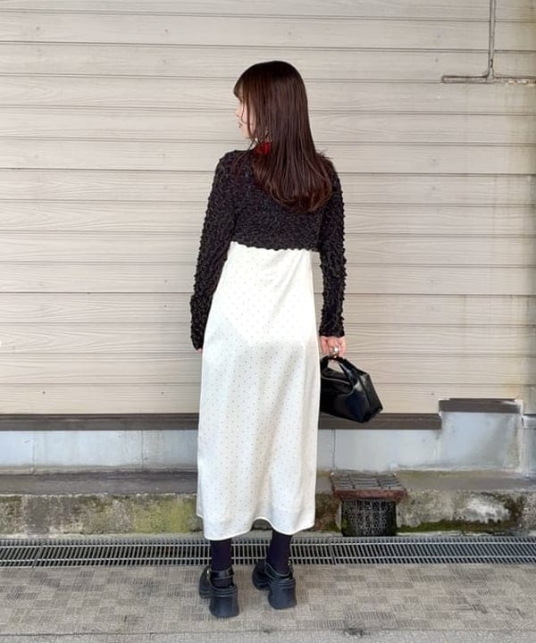 カタヤマ アヤさんの「BEAMS WOMEN｜【別注】PICCADILLY / リブ Tシャツ」を使ったコーディネート