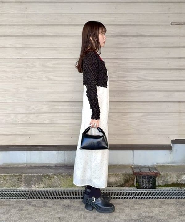 カタヤマ アヤさんの「BEAMS WOMEN｜【別注】PICCADILLY / リブ Tシャツ」を使ったコーディネート