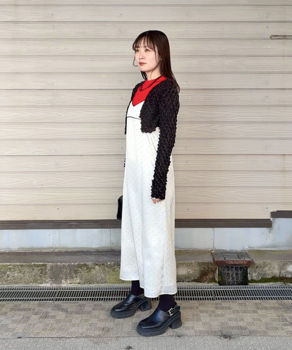 カタヤマ アヤさんの「BEAMS WOMEN｜【別注】PICCADILLY / リブ Tシャツ」を使ったコーディネート