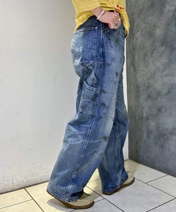 サイトウ　トモミさんの「BEAMS WOMEN｜【別注】Lee &times; maturely / ヴィンテージ ペインター パンツ」を使ったコーディネート