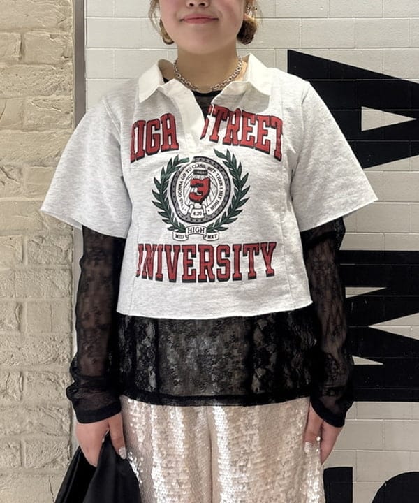 大石彩可さんの「BEAMS WOMEN｜maturely / スパンコール ハーフ パンツ」を使ったコーディネート