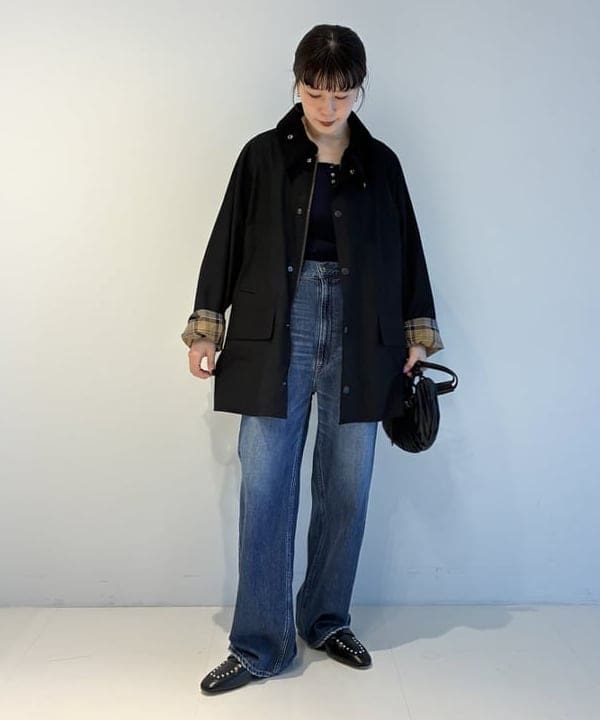 SAKAIさんの「BEAMS WOMEN｜【別注】Barbour / BEDALE ジャケット」を使ったコーディネート