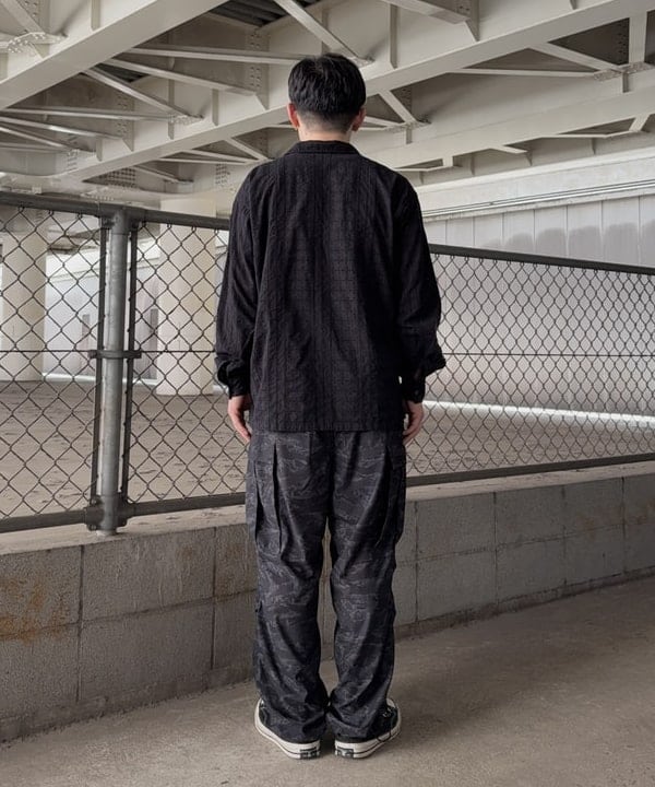 しゅうとさんの「BEAMS WOMEN｜レース オープンカラーシャツ【リラックスフィット】」を使ったコーディネート