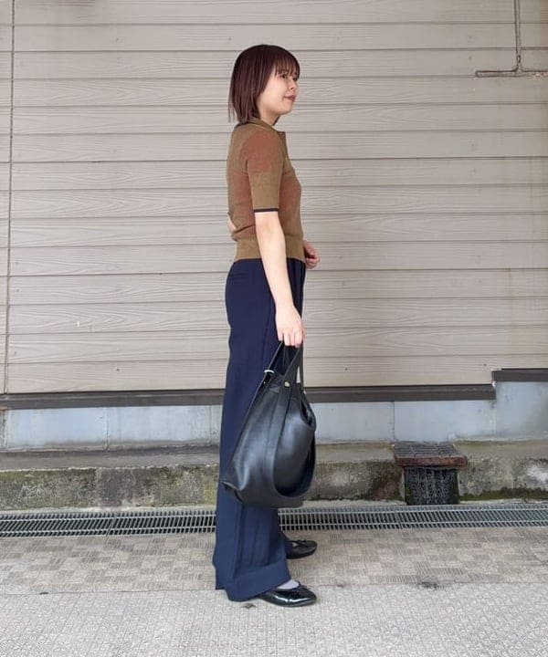 早川 萌子さんの「BEAMS WOMEN｜【別注】PICCADILLY / リブ Tシャツ」を使ったコーディネート