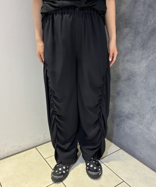 にしだてさんの「BEAMS WOMEN｜ベルギー リネン ショートスリーブ」を使ったコーディネート