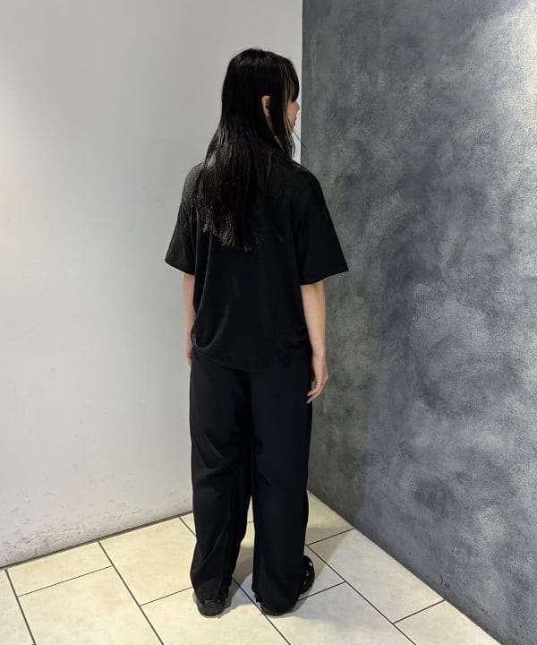 にしだてさんの「BEAMS WOMEN｜ベルギー リネン ショートスリーブ」を使ったコーディネート