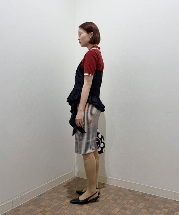 水野 萌香さんの「BEAMS WOMEN｜ECODECO / ドット 2way バッグ」を使ったコーディネート