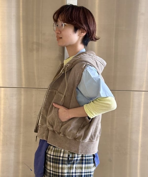 みりさんの「マドラス チェック ショーツ」を使ったコーディネート