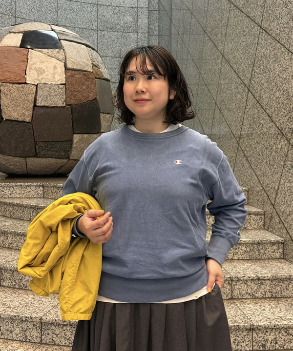 イガラシさんの「BEAMS WOMEN｜【別注】Gramicci  / ギャバ ロングスカート  ＜定番 / オンオフ兼用＞」を使ったコーディネート