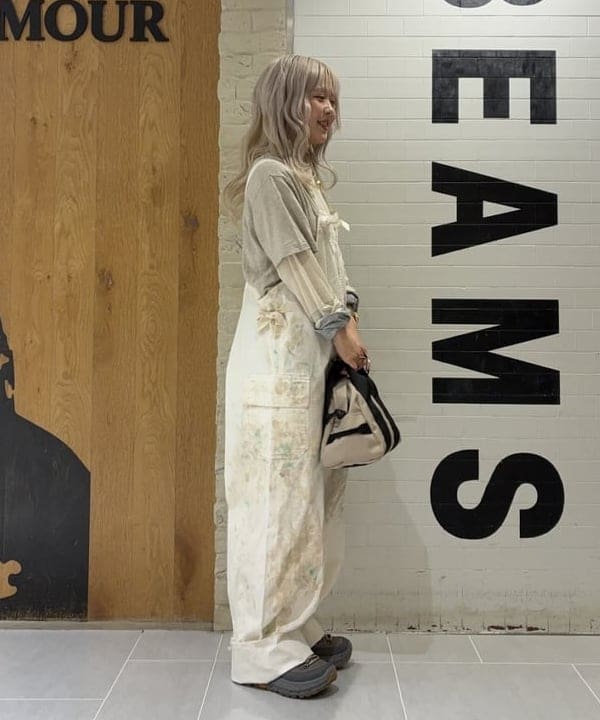 ando naoさんの「BEAMS WOMEN｜maturely / チュール リバーシブル カフ ロングスリーブ」を使ったコーディネート