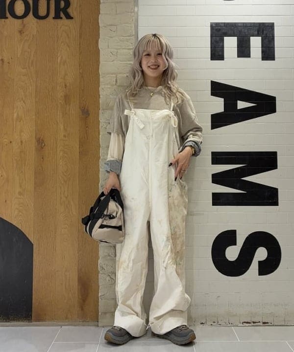 ando naoさんの「BEAMS WOMEN｜maturely / チュール リバーシブル カフ ロングスリーブ」を使ったコーディネート