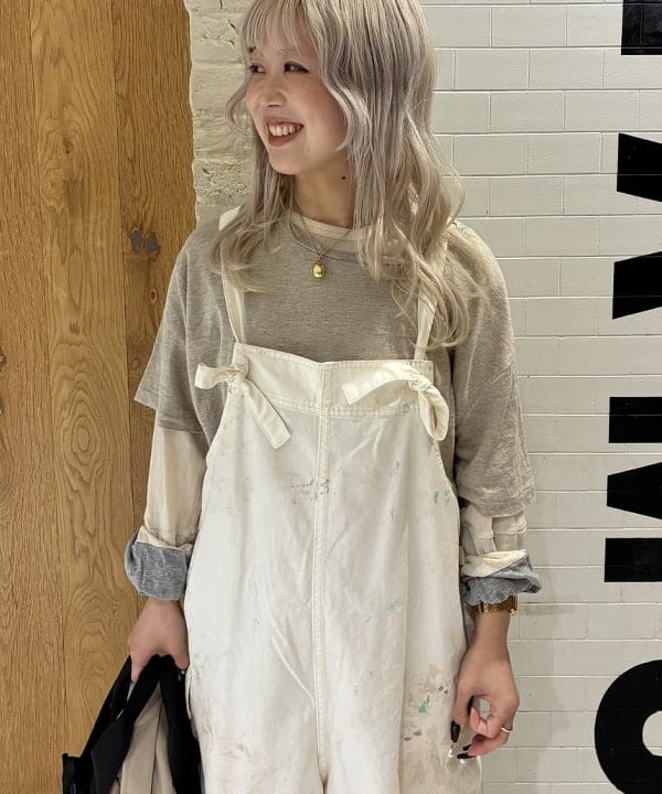 ando naoさんの「BEAMS WOMEN｜maturely / チュール リバーシブル カフ ロングスリーブ」を使ったコーディネート