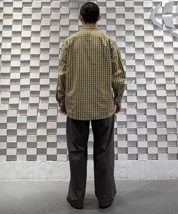 KUROCHANさんの「BEAMS WOMEN｜Open Collar 80/2 Madras」を使ったコーディネート