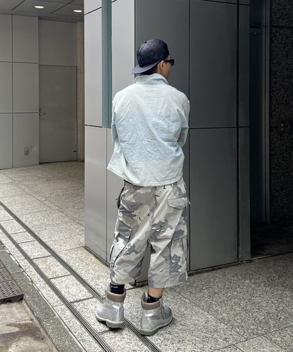 照田 拓史さんの「BEAMS WOMEN｜Damage Chambray Shirt」を使ったコーディネート