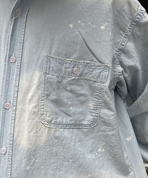 照田 拓史さんの「BEAMS WOMEN｜Damage Chambray Shirt」を使ったコーディネート