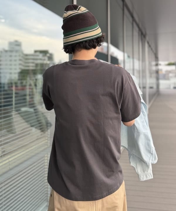 BAKU(東江 漠)さんの「BEAMS WOMEN｜Damage Chambray Shirt」を使ったコーディネート