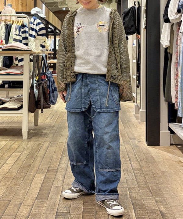 原口 愛さんの「BEAMS WOMEN｜ボーイ ベーシック Tシャツ」を使ったコーディネート