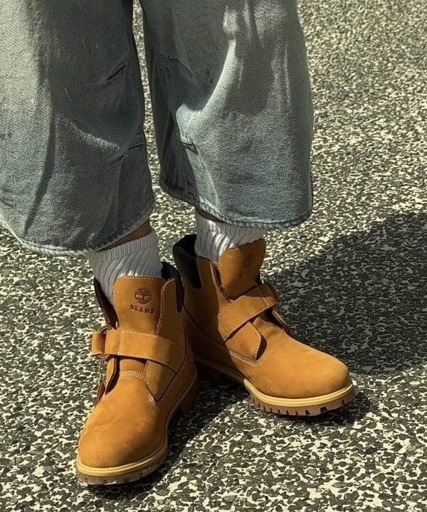 BAKU(東江 漠)さんの「BEAMS WOMEN｜ワイドストレート クォーターレングス ペインターデニム」を使ったコーディネート