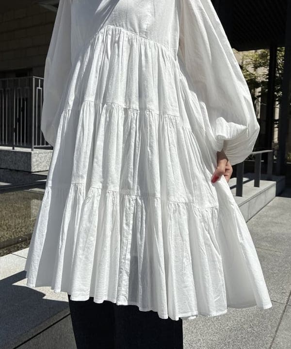 蒲原 捺美さんの「BEAMS WOMEN｜【別注】MARIHA / エンジェルのミニワンピース」を使ったコーディネート