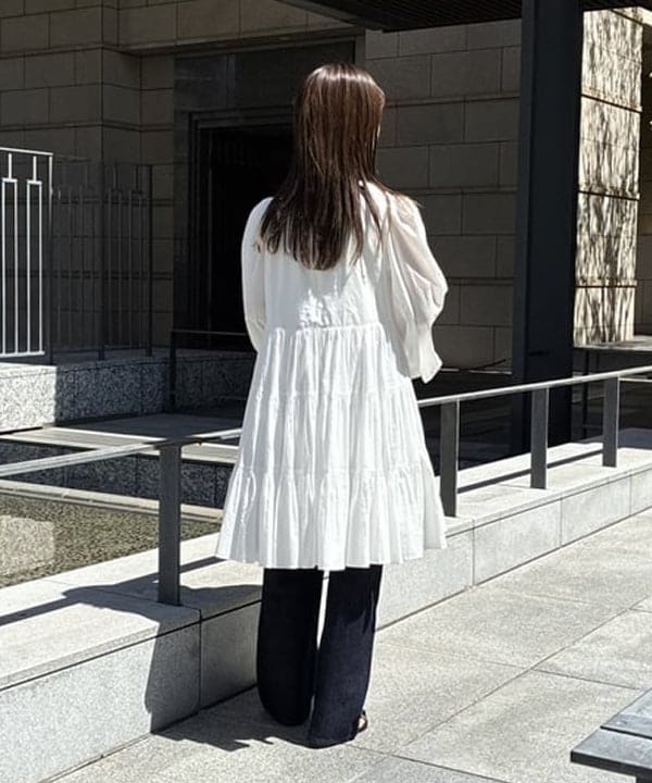 蒲原 捺美さんの「BEAMS WOMEN｜【別注】MARIHA / エンジェルのミニワンピース」を使ったコーディネート